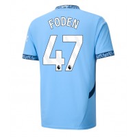 Camiseta Manchester City Phil Foden #47 Primera Equipación 2024-25 manga corta